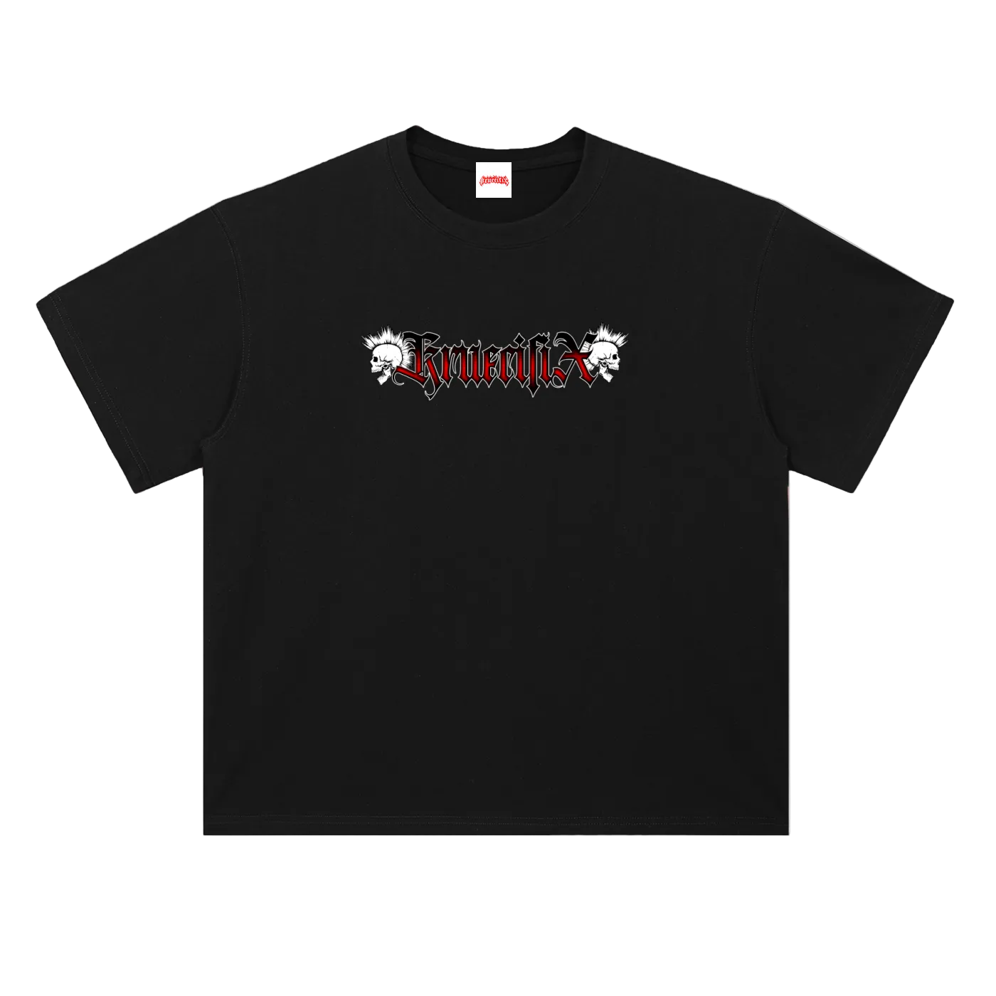 skulls Heavyweight tee (red)