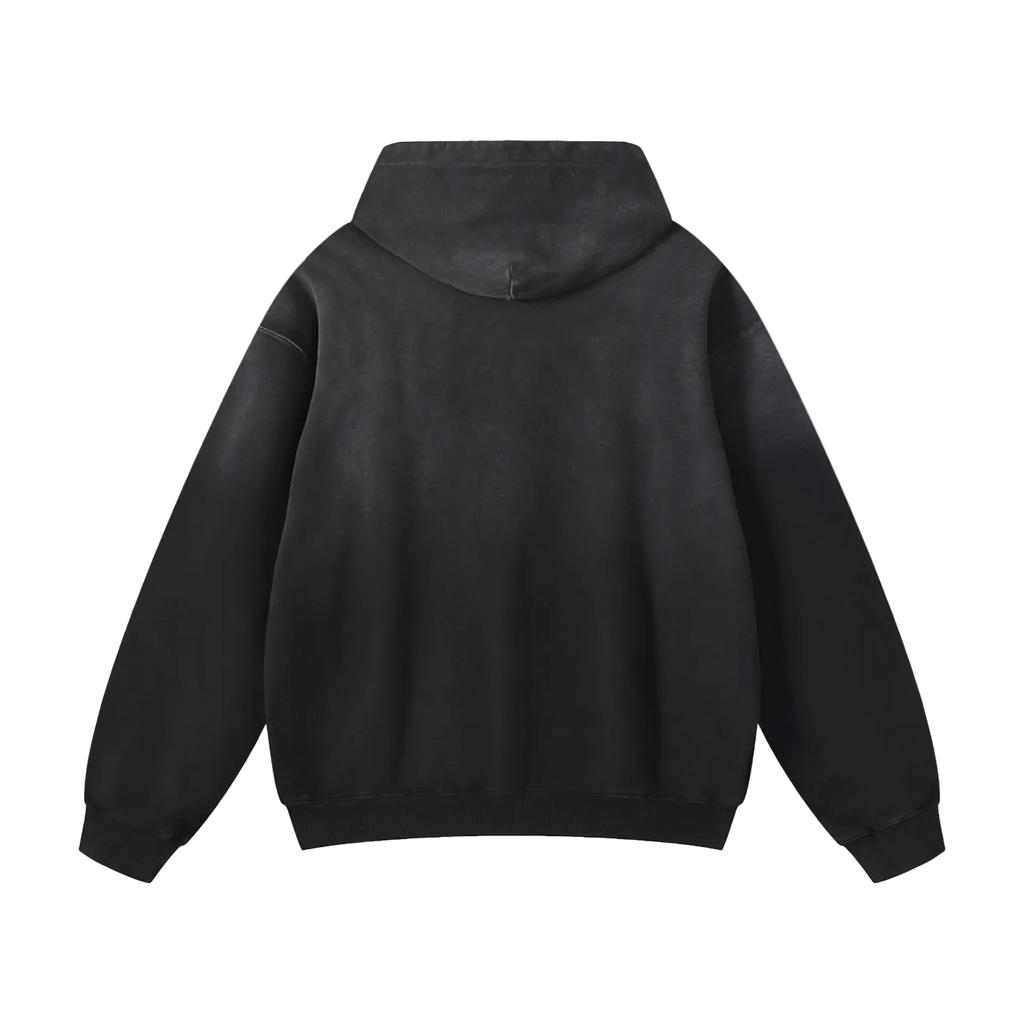 chrome flames Oversized Hoodie