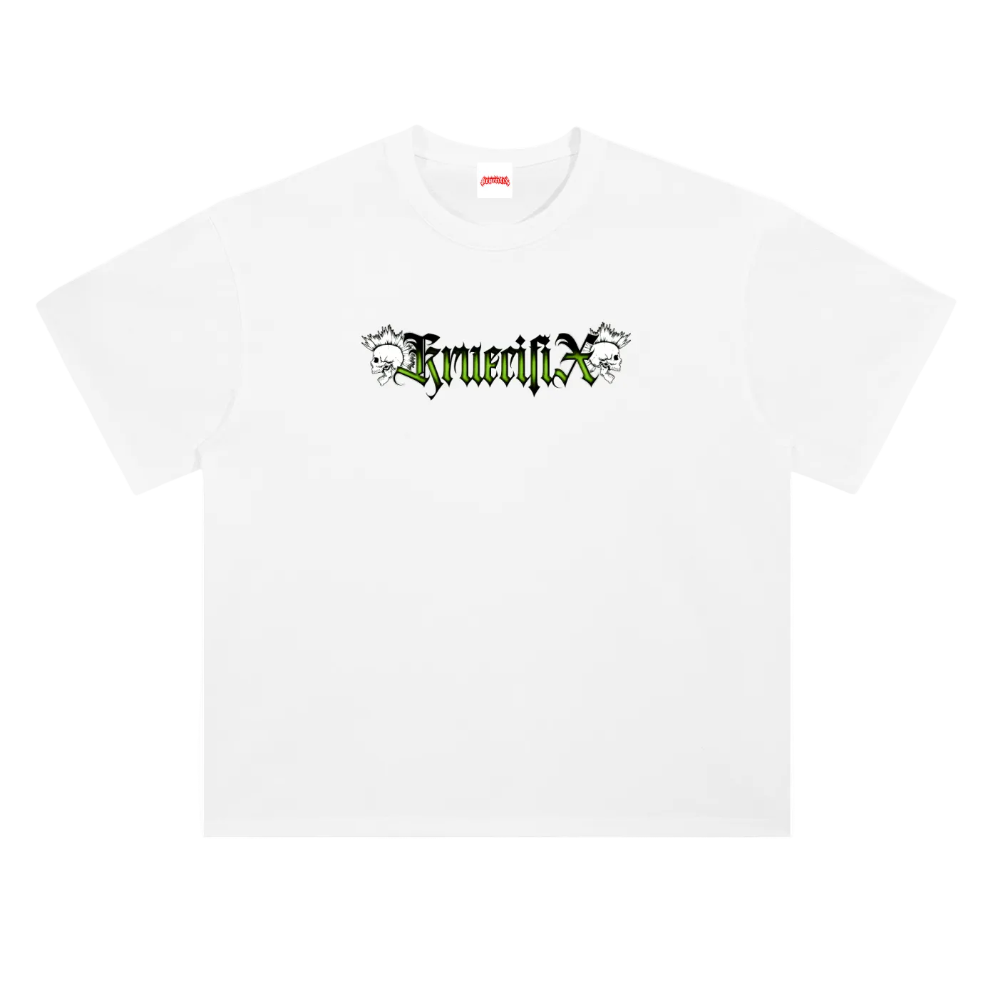 skulls Heavyweight tee (green)