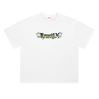 skulls Heavyweight tee (green)