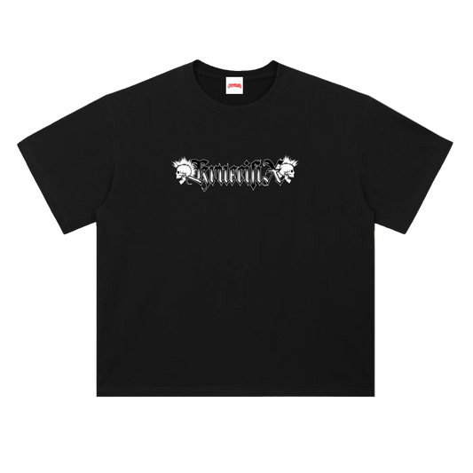 SKULLS HEAVYWEIGHT COTTON TEE (WHITE)