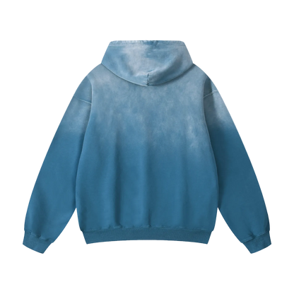 chrome flames Oversized Hoodie