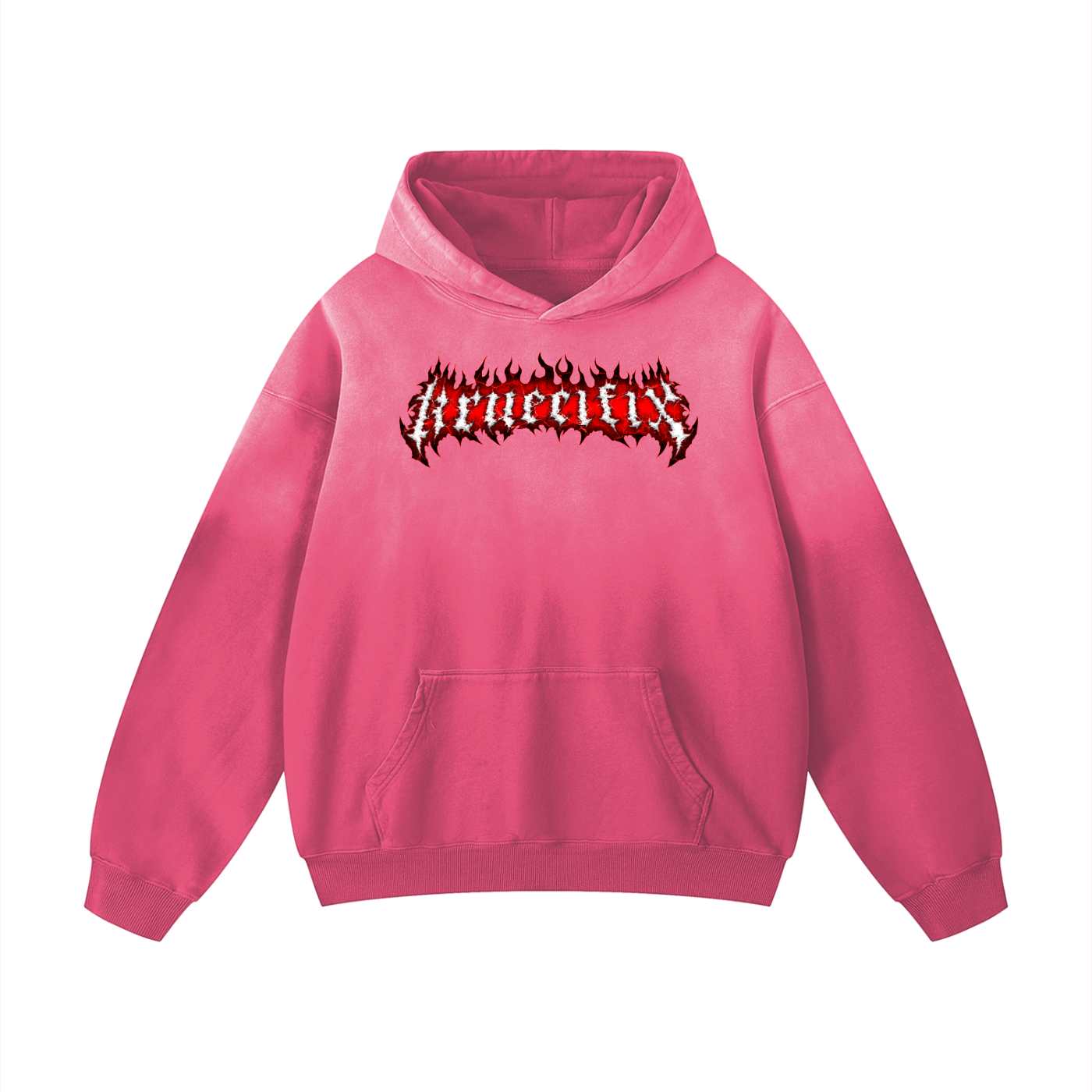 krue flames Oversized Hoodie