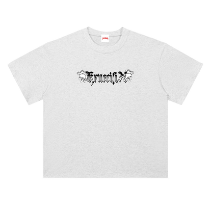 skulls Heavyweight cotton tee (white)