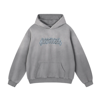 chrome flames Oversized Hoodie