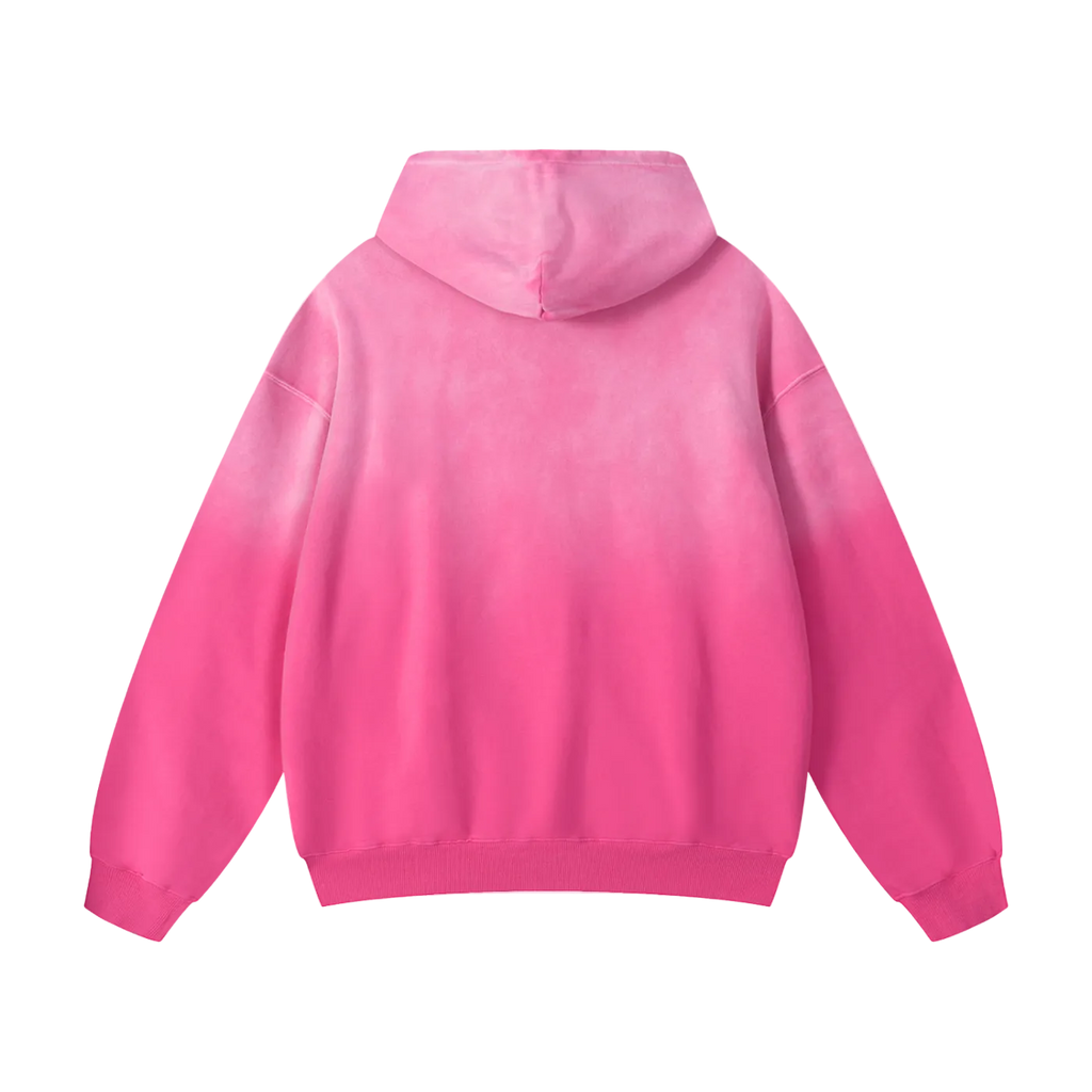 chrome flames Oversized Hoodie