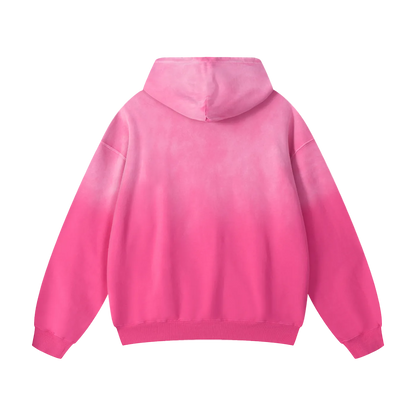 chrome flames Oversized Hoodie