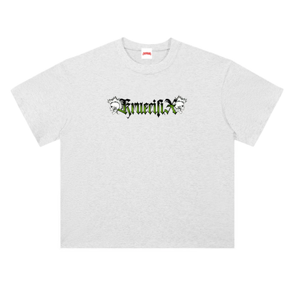 skulls Heavyweight tee (green)