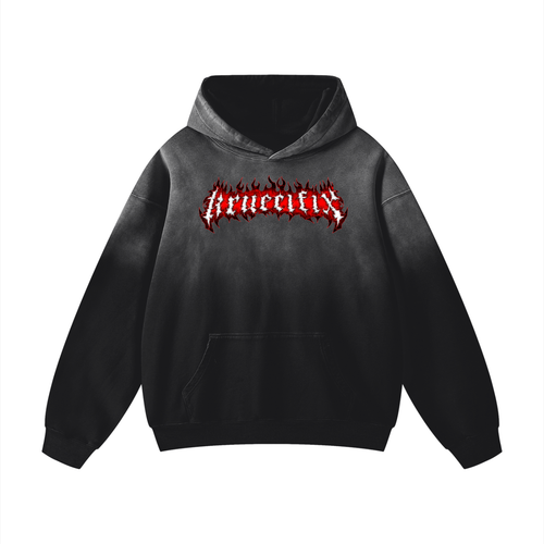 krue flames Oversized Hoodie