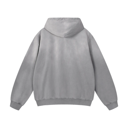 chrome flames Oversized Hoodie