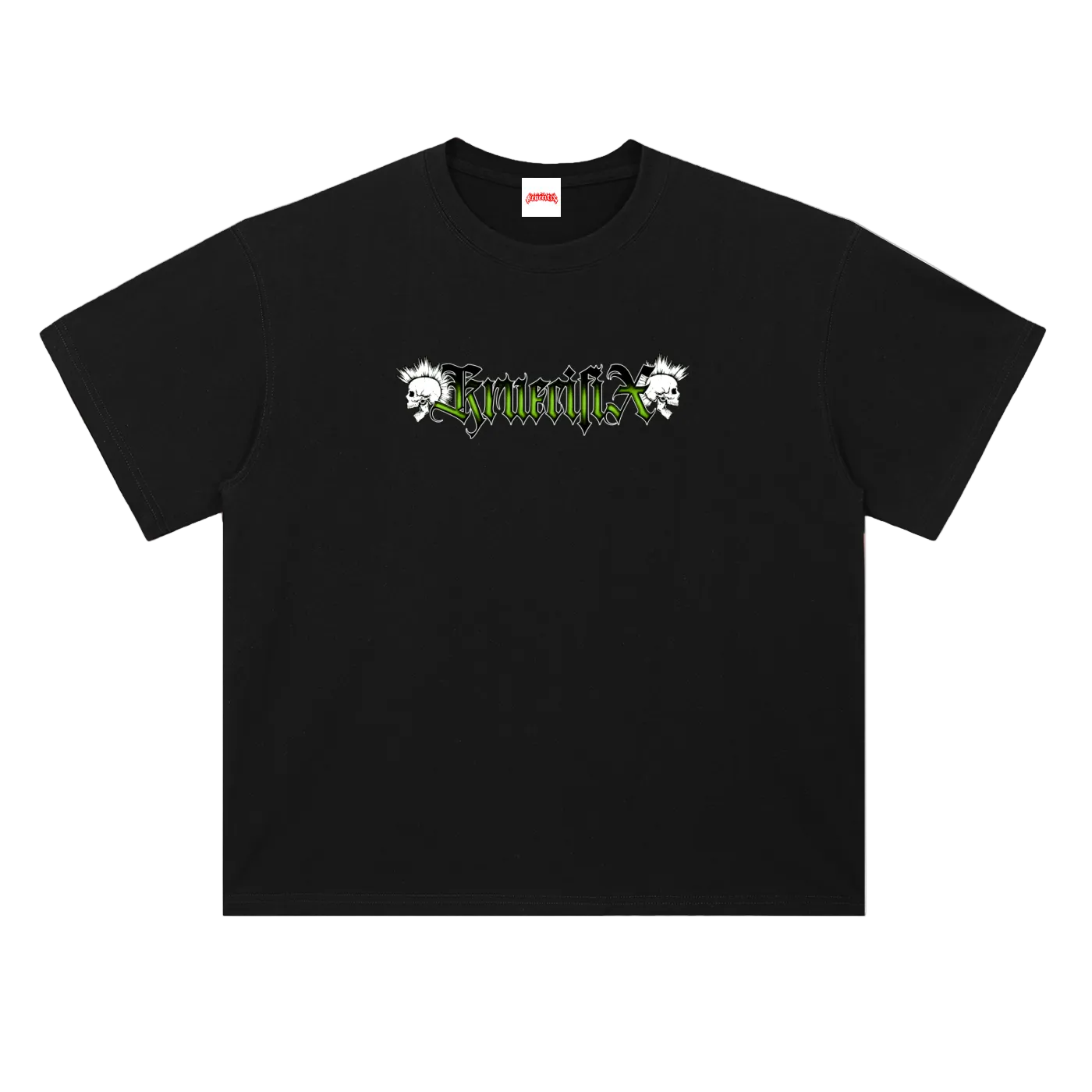 skulls Heavyweight tee (green)